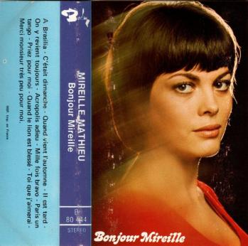 Bonjour mireille cassette audio 1970