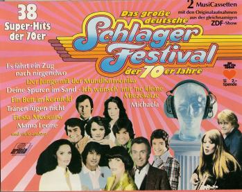 Das grosse deutsche schlager festival der 70er jahre cassette audio