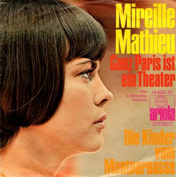 Ganz paris ist ein theater 45 tours 1971