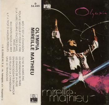 Olympia cassette audio espagne 1974