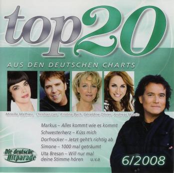 Top 20 aus den deutschen charts 6 2008